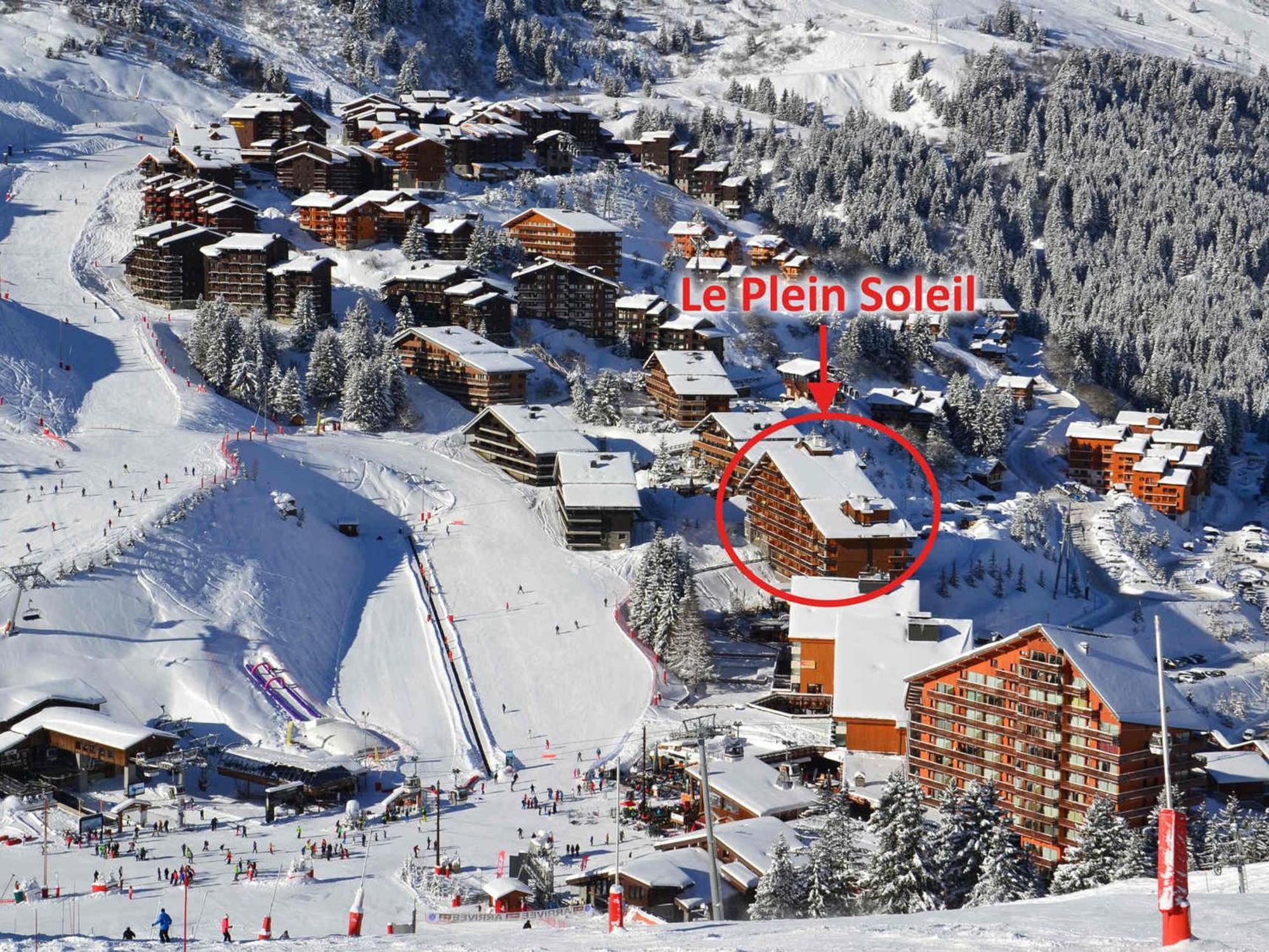 מריבל Appartement Ensoleille Avec Tv, Proche Pistes Et Commerces, Residence Plein Soleil, Les Allues - Fr-1-182-18 מראה חיצוני תמונה